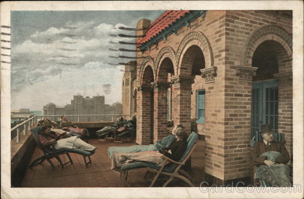 The Senator Ocean End South Carolina Ave., Ocean Sun Deck Atlantic City New Jersey