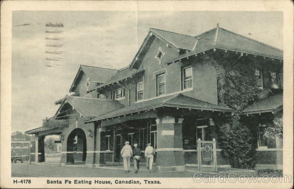 Santa Fe Eating House Canadian Texas