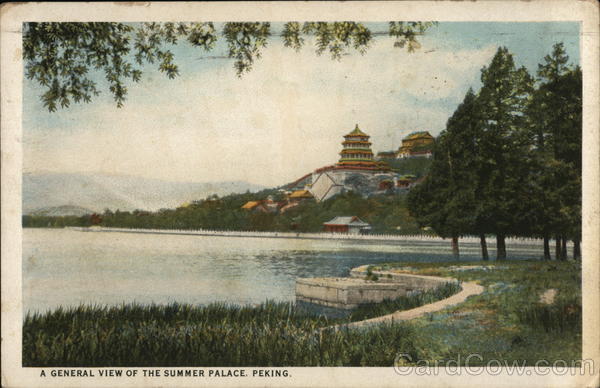 A General View of the Summer Palace, Peking Beijing China