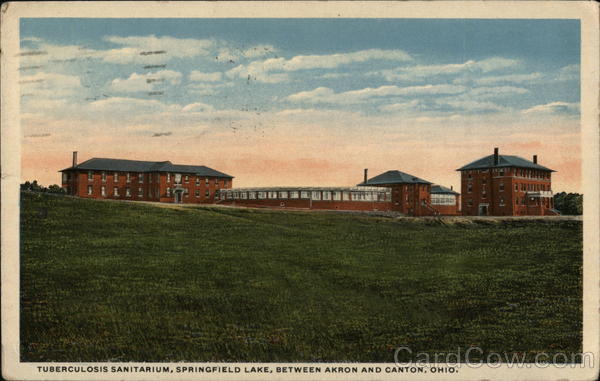 Tuberculosis Sanitarium, Springfield Lake Akron Ohio