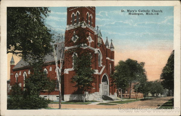 St. Mary's Catholic Church Muskegon Michigan