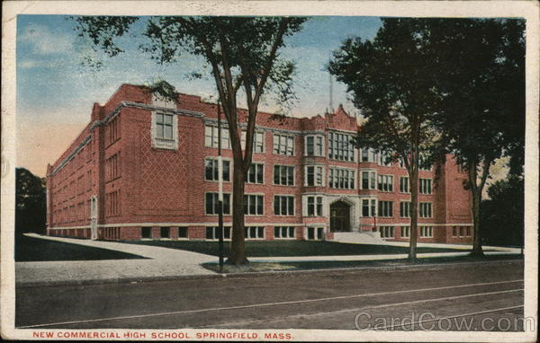 New Commercial High School Springfield Massachusetts