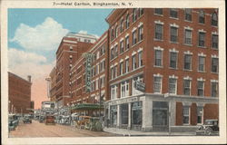 Hotel Carlton Binghamton, NY Postcard Postcard Postcard