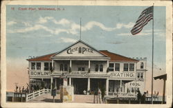 Crest Pier Wildwood, NJ Postcard Postcard Postcard