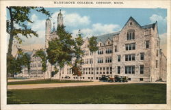 Marygrove College Detroit, MI Postcard Postcard Postcard