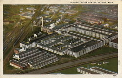 Cadillac Motor Car Co. Detroit, MI Postcard Postcard Postcard