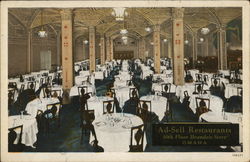 Ad-Sell Restaurants 10th Floor Brandoix Store Postcard