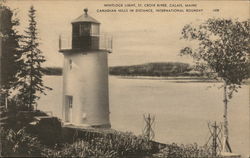 Shitlock Light, St. Croix River Postcard