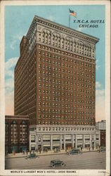 Y.M.C.A. Hotel Chicago, IL Postcard Postcard Postcard
