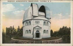 Dominion Astrophysical Observatory Victoria, BC Canada British Columbia Postcard Postcard Postcard