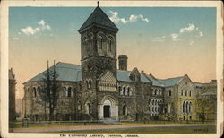 The University Library Postcard
