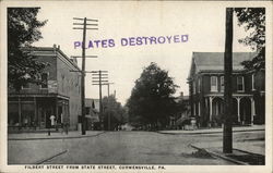 Filbert Street from State Street Postcard