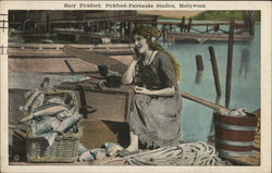 Mary Pickford, Pickford-Fairbanks Studios Hollywood, CA Postcard Postcard Postcard