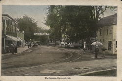 The Square Ogunquit, ME Postcard Postcard Postcard