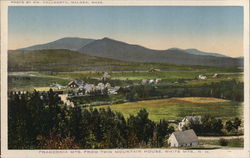 Franconia Mts. From Twin Mountain House White Mountains, NH Postcard Postcard Postcard