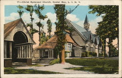 Christ Episcopal Church Oyster Bay, NY Postcard Postcard Postcard