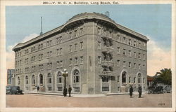 Y. M. C. A. Building Long Beach, CA Postcard Postcard Postcard