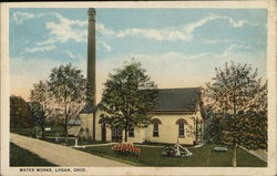 Water Works Postcard