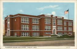 Glenwood Junior High School Postcard