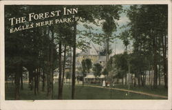 The Forest Inn Eagles Mere Park, PA Postcard Postcard Postcard
