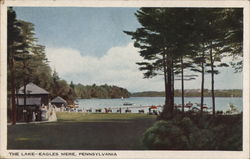 The Lake Eagles Mere, PA Postcard Postcard Postcard