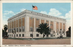 Masonic Temple Phoenix, AZ Postcard Postcard Postcard