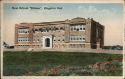 New School "Rideau" Kingston, ON Canada Ontario Postcard Postcard Postcard