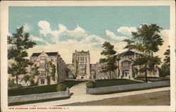 New Flushing High School Postcard