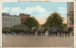 Load of Almonds Stockton, CA Postcard Postcard Postcard