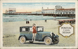 Pontiac 2-Door Sedan Postcard