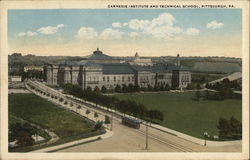 Carnegie Institute and Technical School Pittsburgh, PA Postcard Postcard Postcard