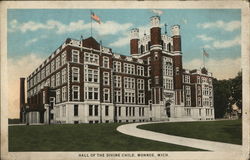 Hall of the Divine Child Postcard