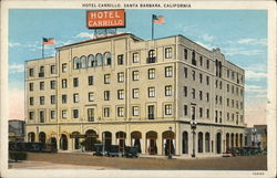 Hotel Carrillo Santa Barbara, CA Postcard Postcard Postcard