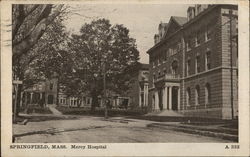 Mercy Hospital Springfield, MA Postcard Postcard Postcard