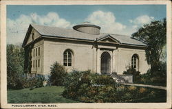 Public Library Postcard