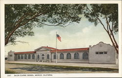 Galen Clarke School Merced, CA Postcard Postcard Postcard