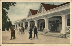 Hershey Park Cafe Postcard