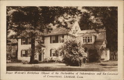 Roger Wolcott's Birthplace Postcard