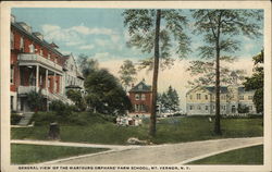 General View of the Wartburg Ophans' Farm School Postcard