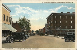 Main Street, Looking East Postcard