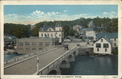 Union River Bridge Postcard