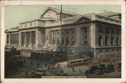 Public Library New York City, NY Postcard Postcard Postcard