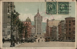 State St. and New D & H Building Albany, NY Postcard Postcard Postcard