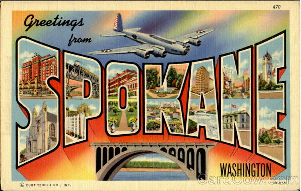 Greetings From Spokane Washington