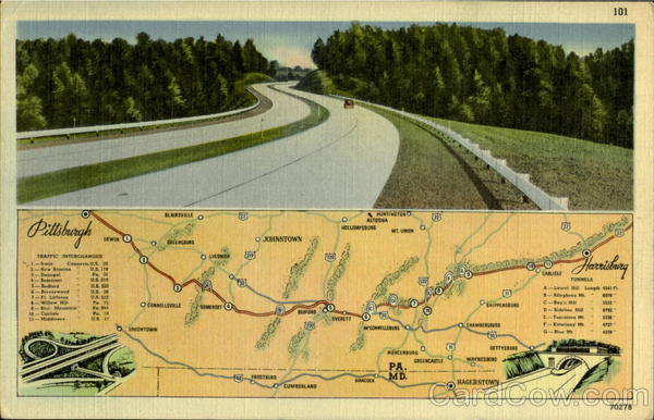 Pennsylvania's New Super Highway Turnpike