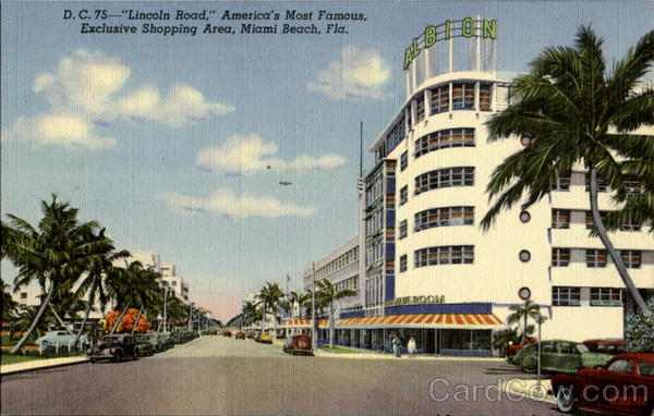 Lincoln Road Miami Beach Florida