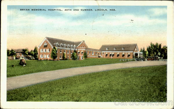 Bryan Memorial Hospital, 48th And Sumner Lincoln Nebraska