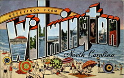 Greetings From Wilmington Postcard