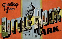 Greetings From Little Rock Postcard