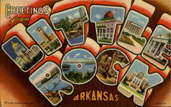 Greetings From Little Rock Postcard